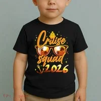 Gold Cruise Squad 2026  Toddler T-Shirt thumb 2