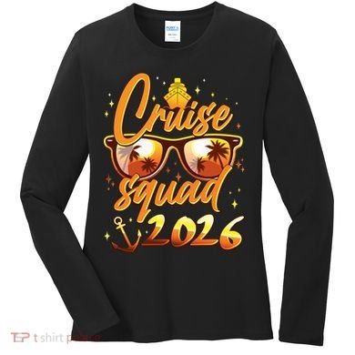 Gold Cruise Squad 2026  Women's Long Sleeve Shirt