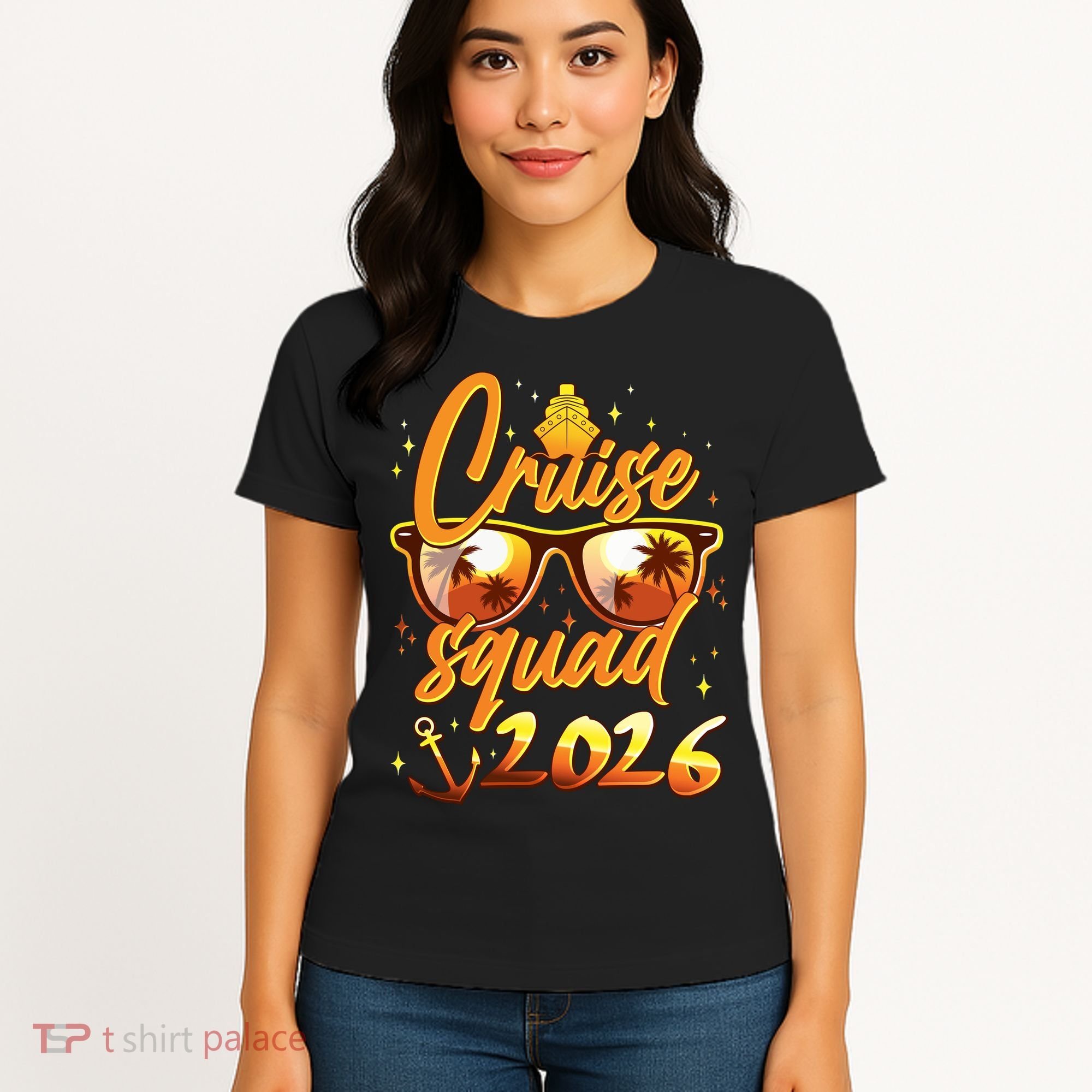 Gold Cruise Squad 2026  Women's T-Shirt