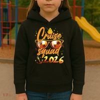 Gold Cruise Squad 2026  Kids Hoodie thumb 3