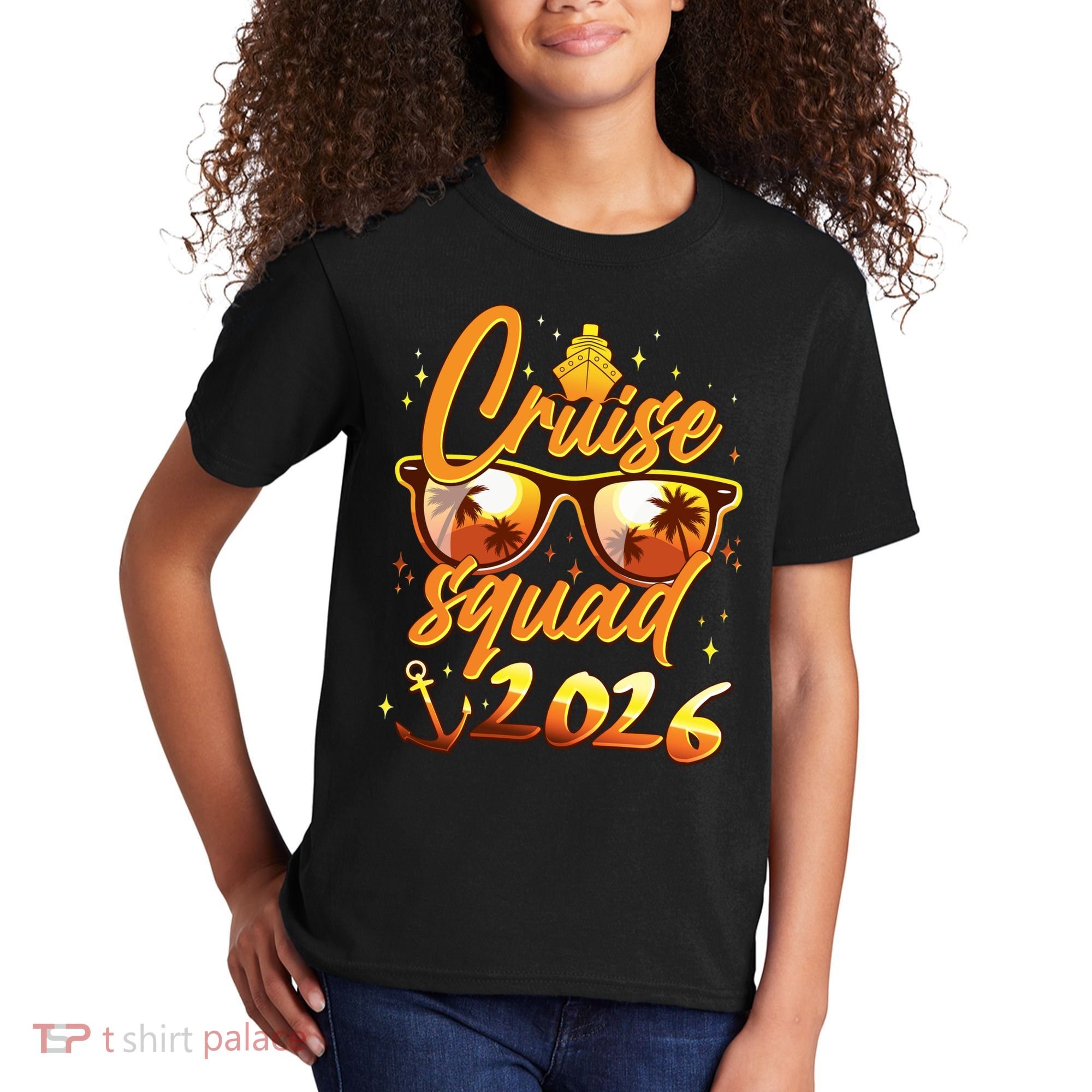 Gold Cruise Squad 2026  Kids T-Shirt