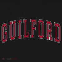 Guilford Connecticut Souvenir College Style Red Text Apron thumb 3
