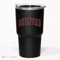 Guilford Connecticut Souvenir College Style Red Text Tumbler thumb 0