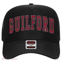 Guilford Connecticut Souvenir College Style Red Text Hat thumb 0