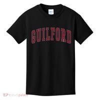Guilford Connecticut Souvenir College Style Red Text Kids T-Shirt thumb 0