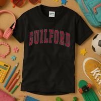 Guilford Connecticut Souvenir College Style Red Text Kids T-Shirt thumb 3