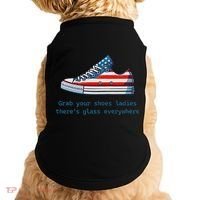 Glass Ceiling Shoe First Woman President Kamala Harris Doggie Tank thumb 0