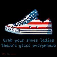 Glass Ceiling Shoe First Woman President Kamala Harris Coffee Mug thumb 5