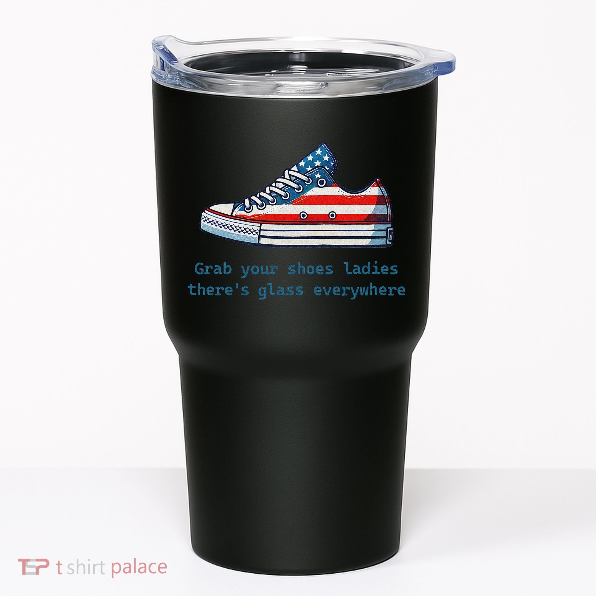 Glass Ceiling Shoe First Woman President Kamala Harris Tumbler