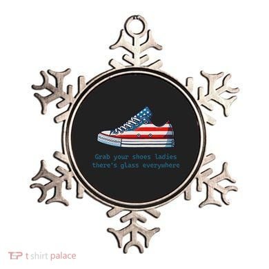 Glass Ceiling Shoe First Woman President Kamala Harris Ornament