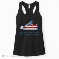 Glass Ceiling Shoe First Woman President Kamala Harris Women's Tank Top thumb 0