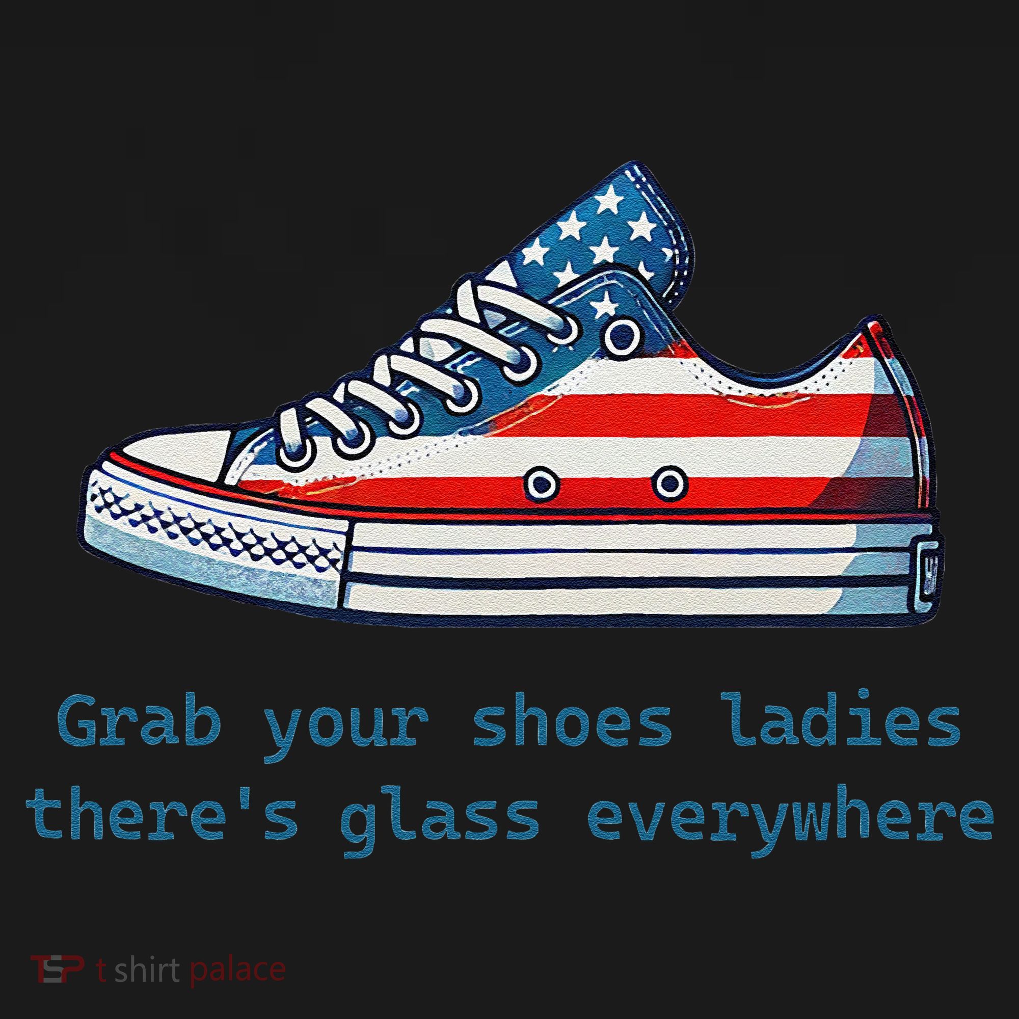 Glass Ceiling Shoe First Woman President Kamala Harris Women's Tank Top