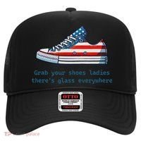 Glass Ceiling Shoe First Woman President Kamala Harris Hat thumb 0