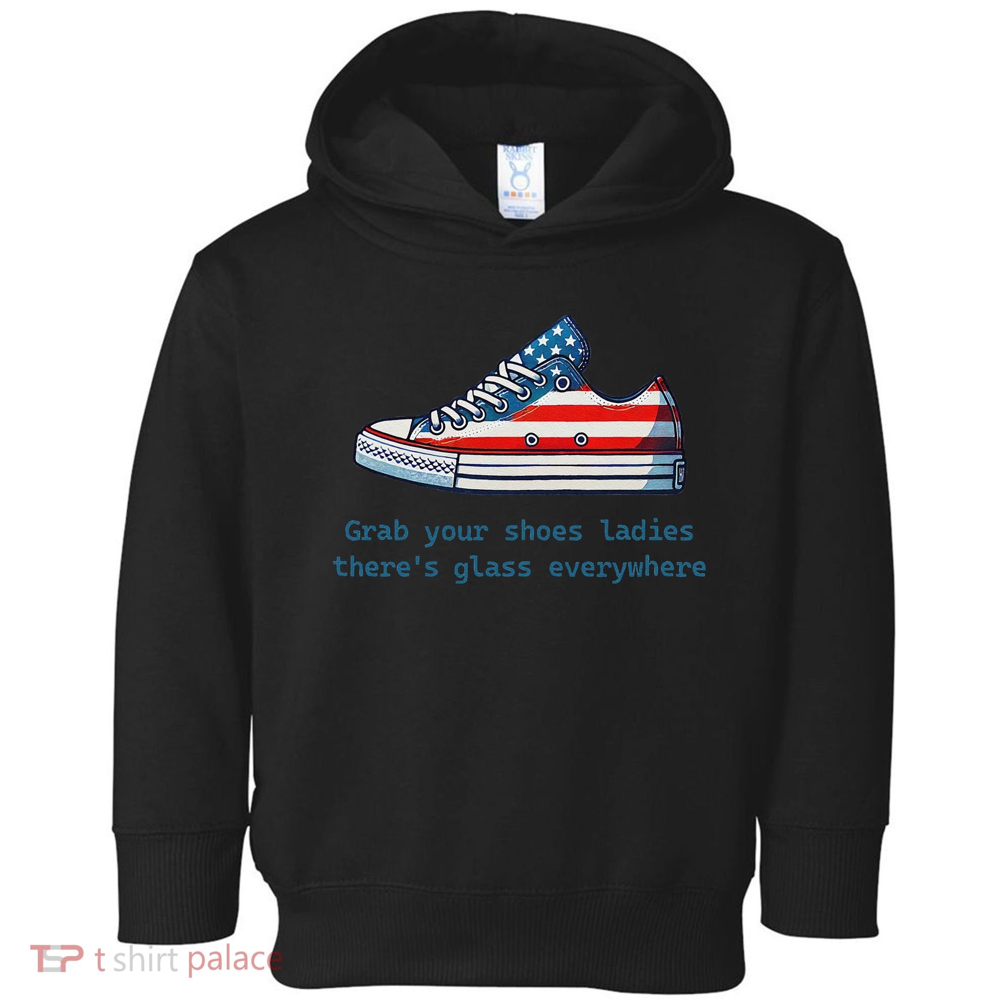 Glass Ceiling Shoe First Woman President Kamala Harris Toddler Hoodie