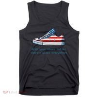 Glass Ceiling Shoe First Woman President Kamala Harris Tank Top thumb 0