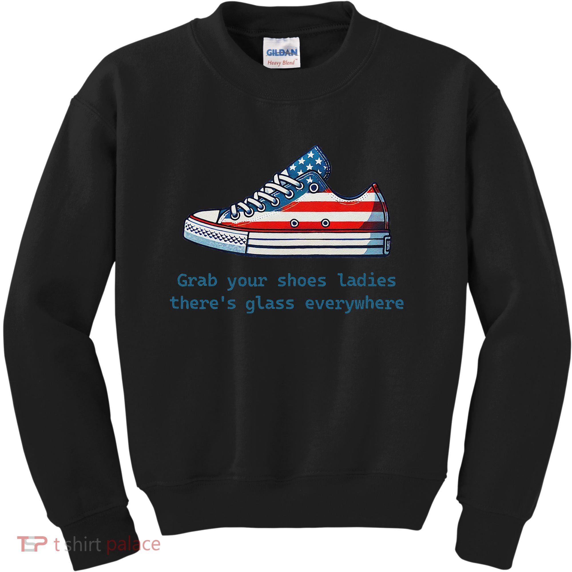 Glass Ceiling Shoe First Woman President Kamala Harris Kids Sweatshirt