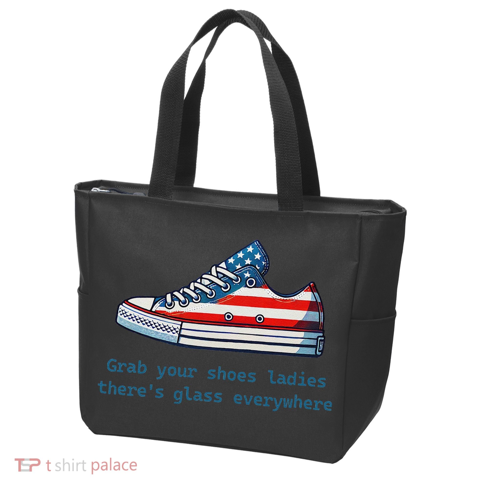 Glass Ceiling Shoe First Woman President Kamala Harris Tote Bag