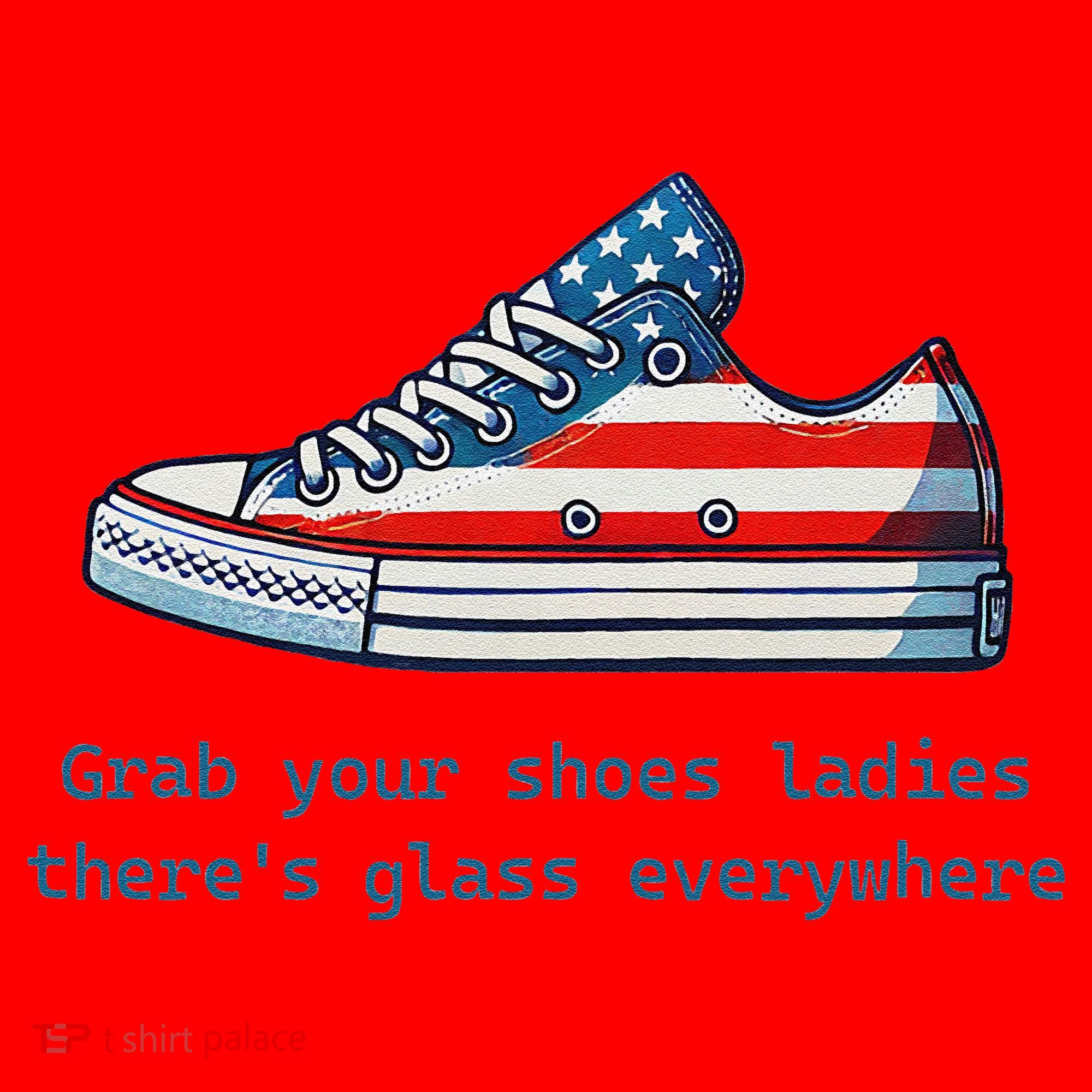 Glass Ceiling Shoe First Woman President Kamala Harris Santa Hat