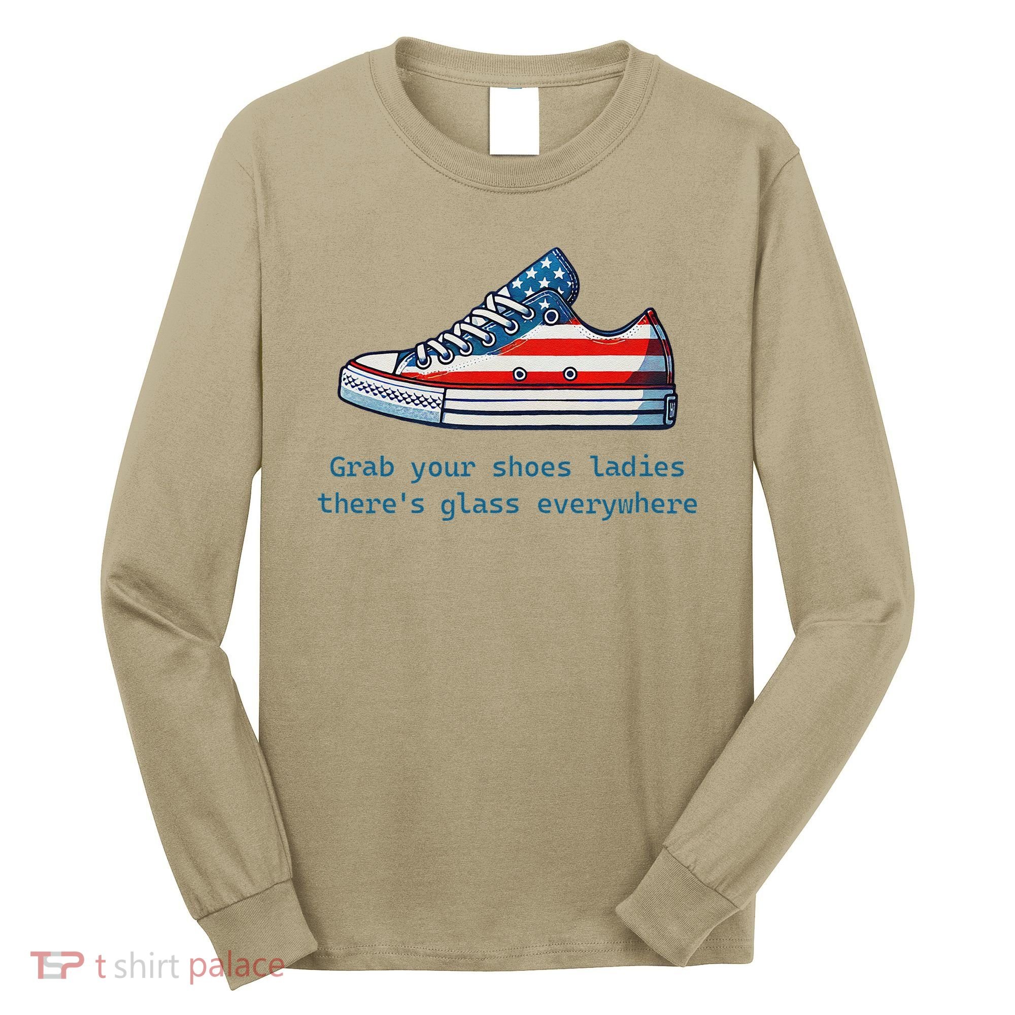 Glass Ceiling Shoe First Woman President Kamala Harris Long Sleeve Shirt