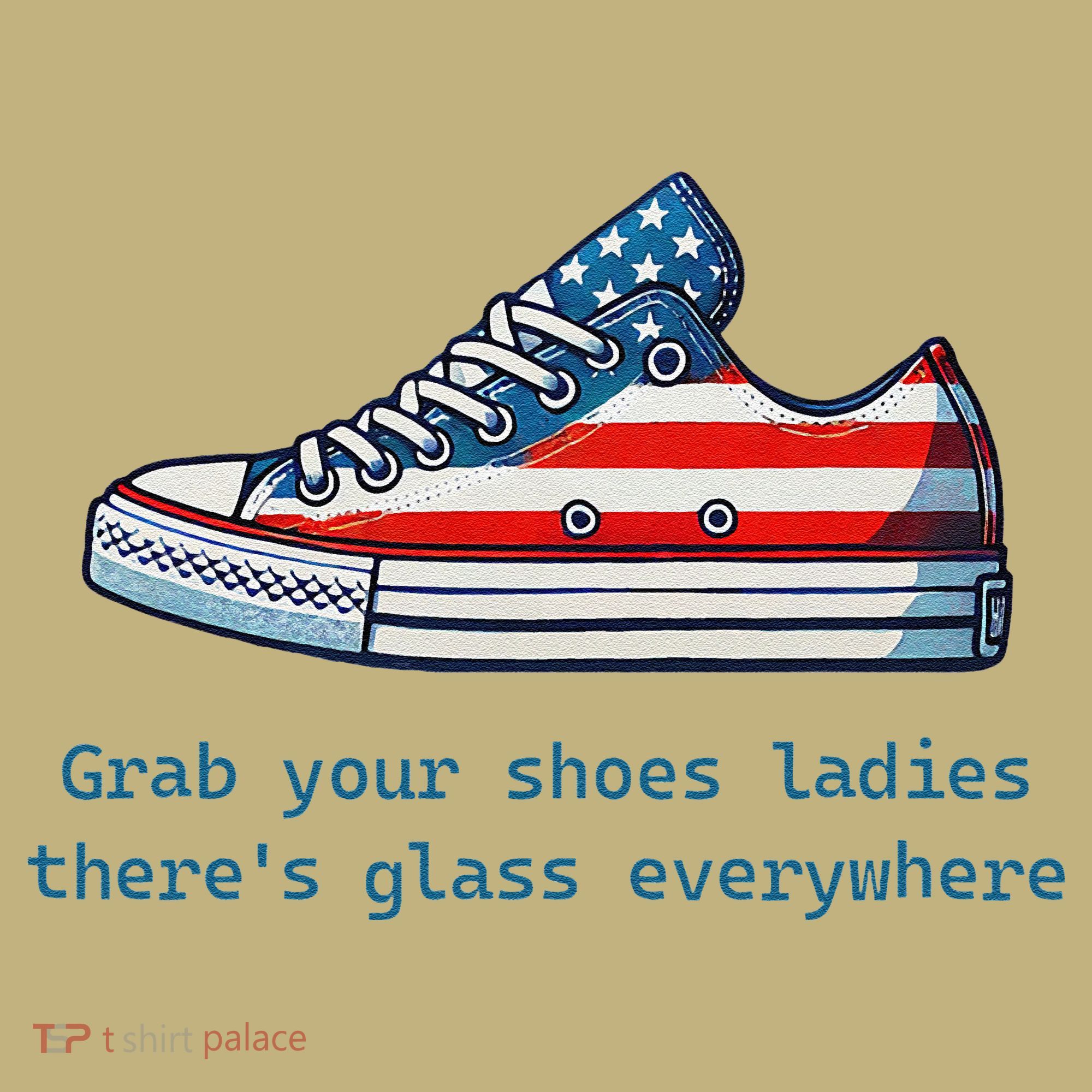 Glass Ceiling Shoe First Woman President Kamala Harris Long Sleeve Shirt