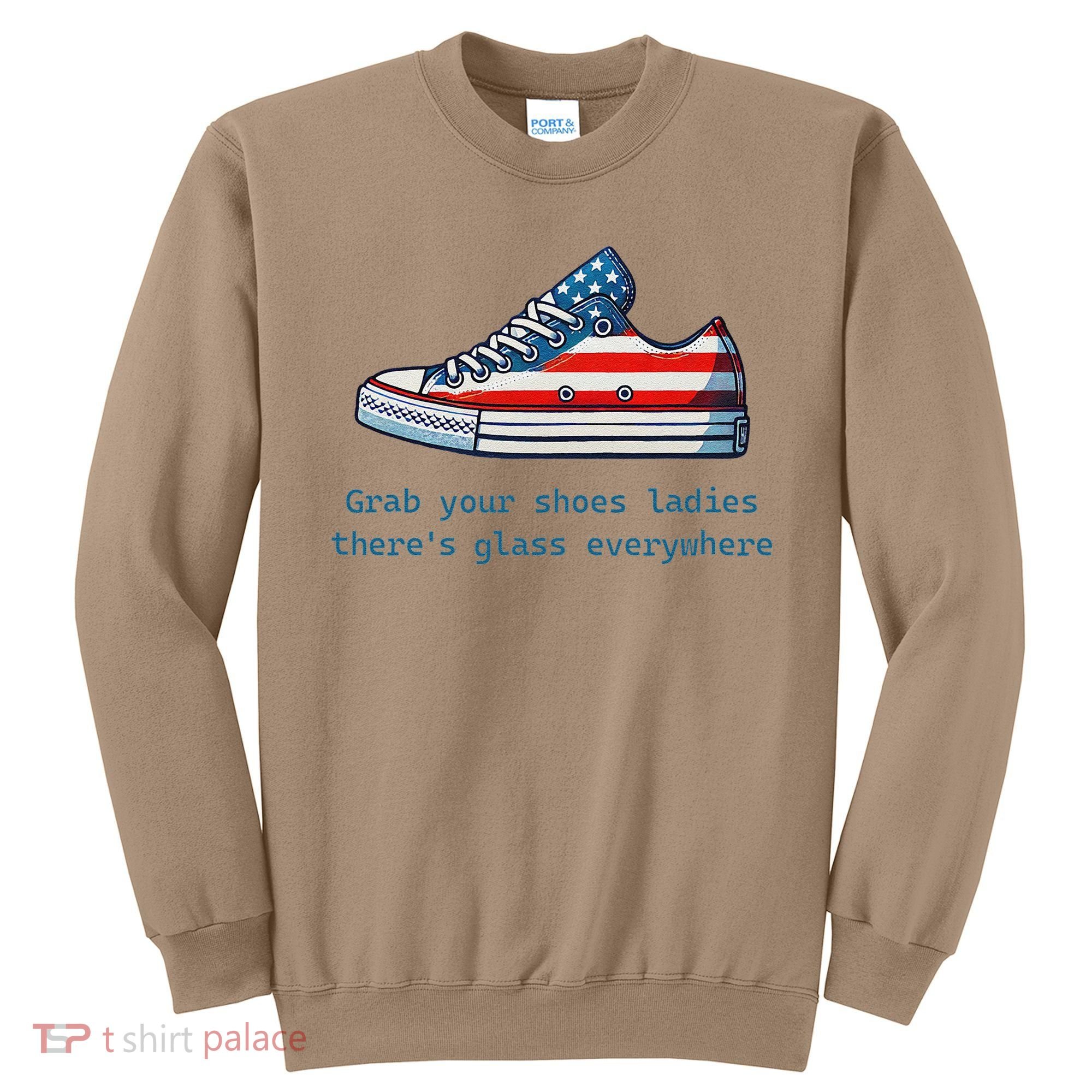 Glass Ceiling Shoe First Woman President Kamala Harris Sweatshirt