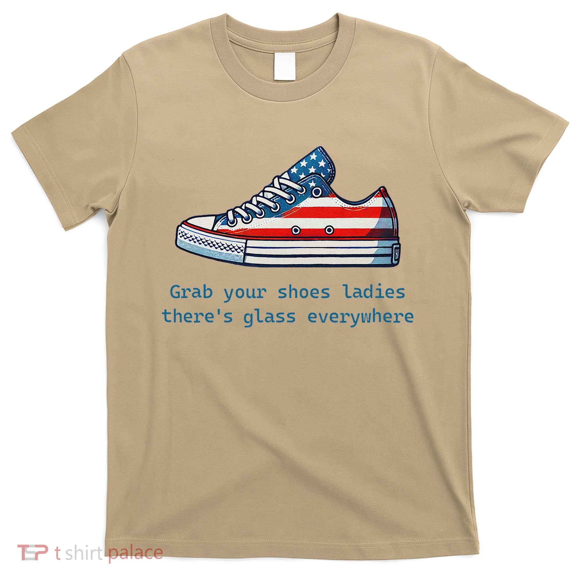 Glass Ceiling Shoe First Woman President Kamala Harris T-Shirt