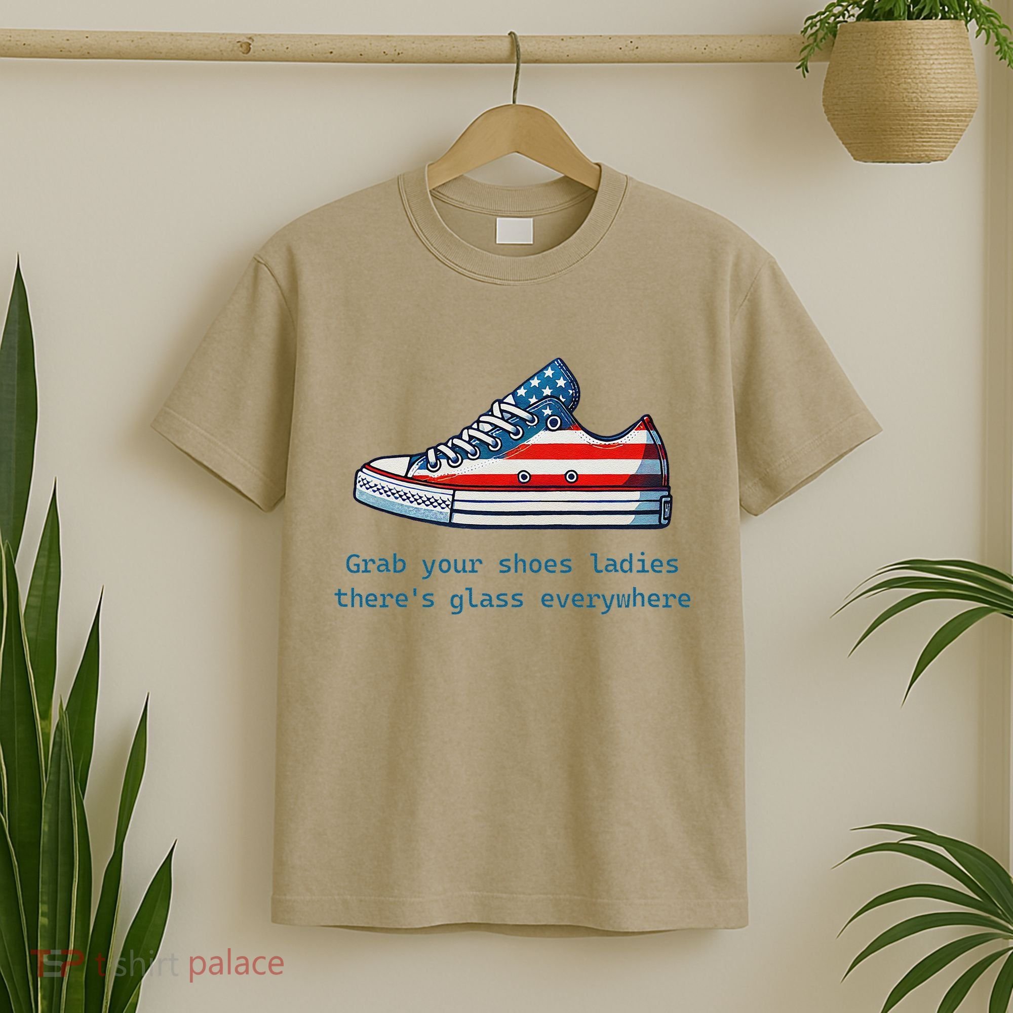 Glass Ceiling Shoe First Woman President Kamala Harris T-Shirt