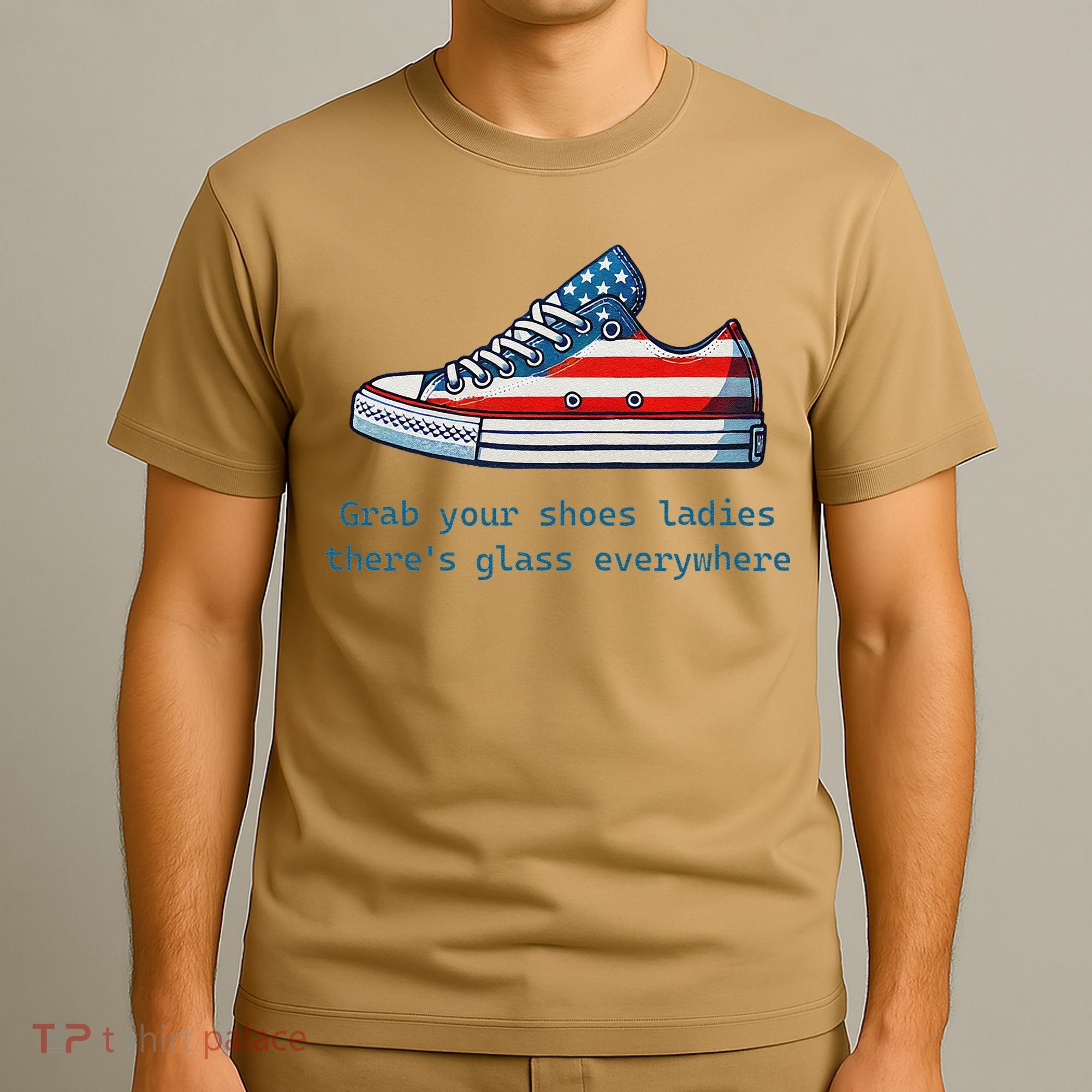 Glass Ceiling Shoe First Woman President Kamala Harris T-Shirt