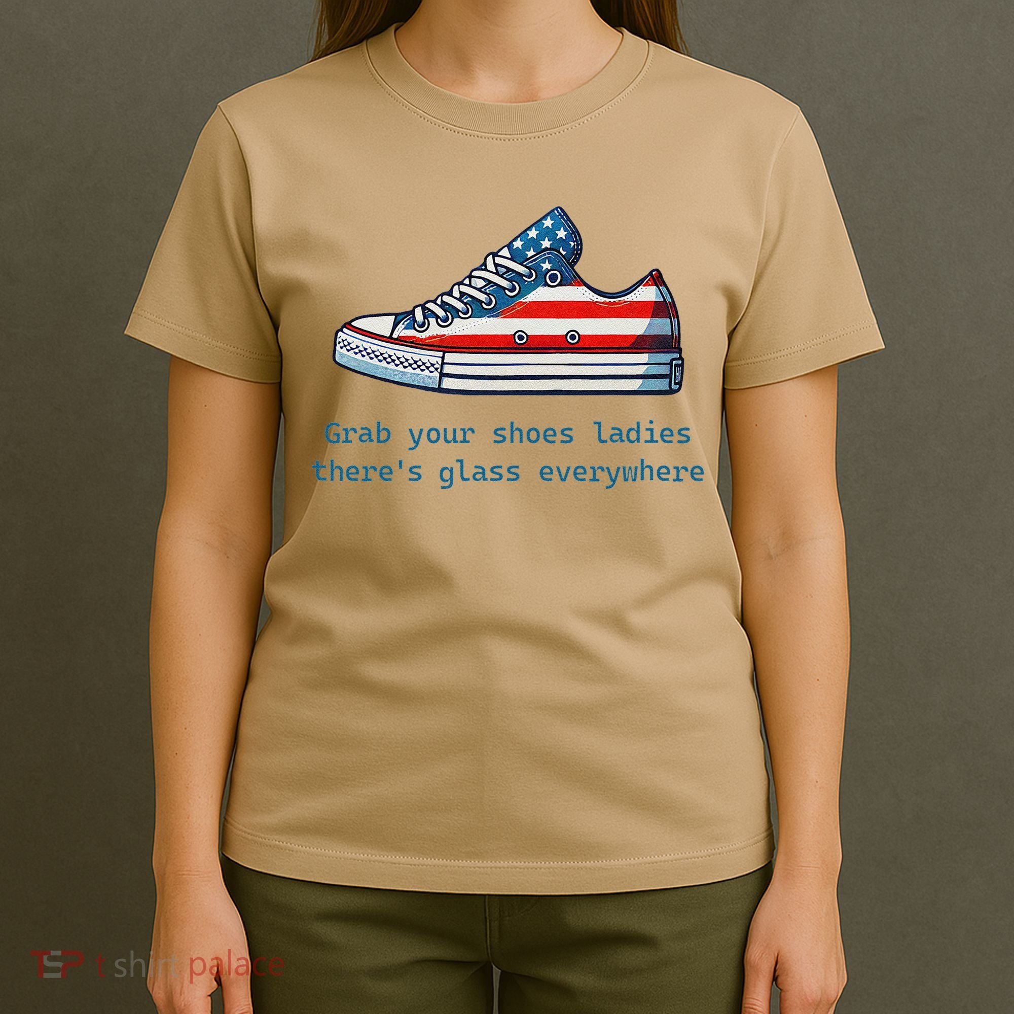Glass Ceiling Shoe First Woman President Kamala Harris T-Shirt