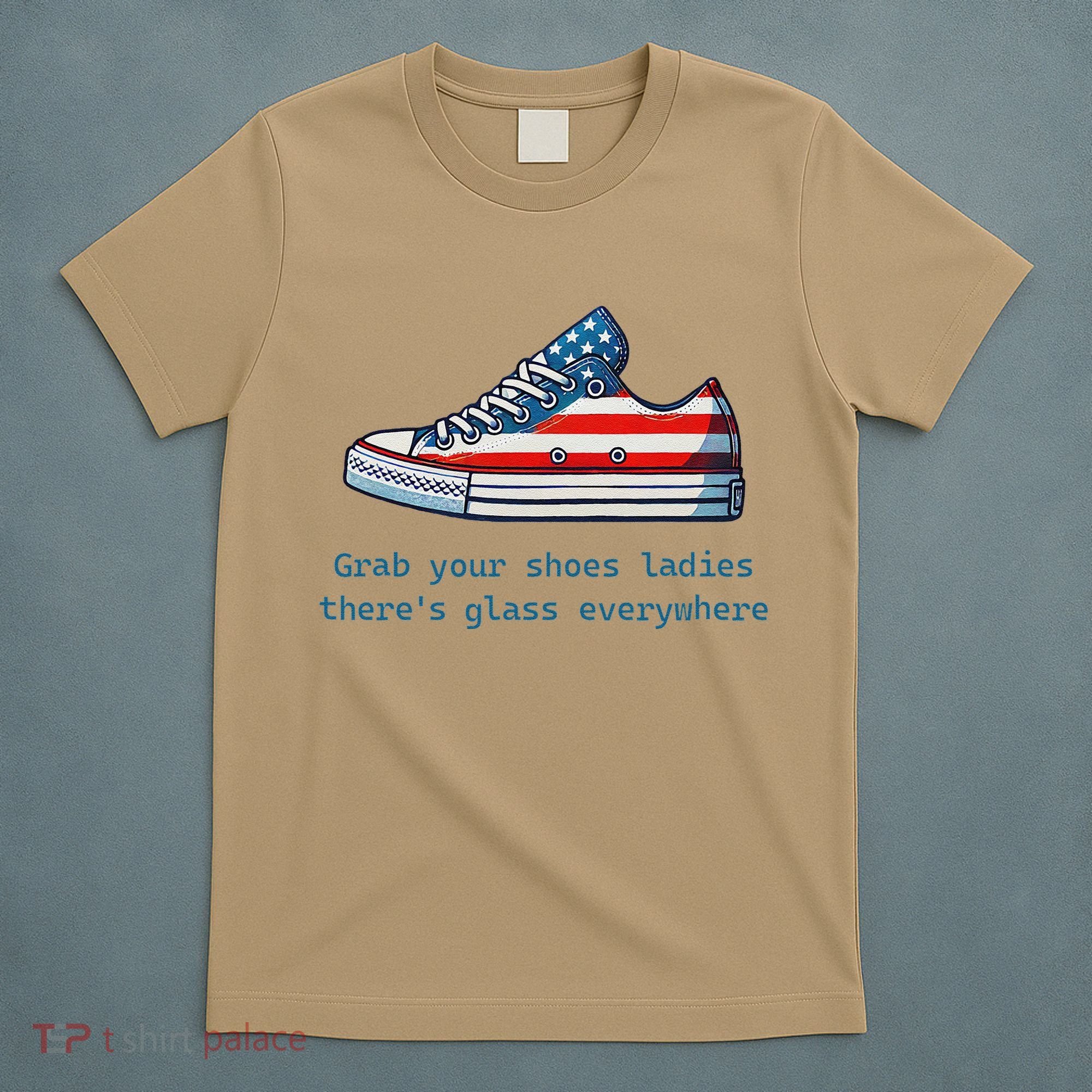 Glass Ceiling Shoe First Woman President Kamala Harris T-Shirt