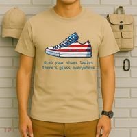 Glass Ceiling Shoe First Woman President Kamala Harris T-Shirt thumb 6