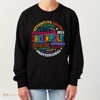 Groovy Curriculum Specialist Appreciation Back To School Women's Sweatshirt thumb 0