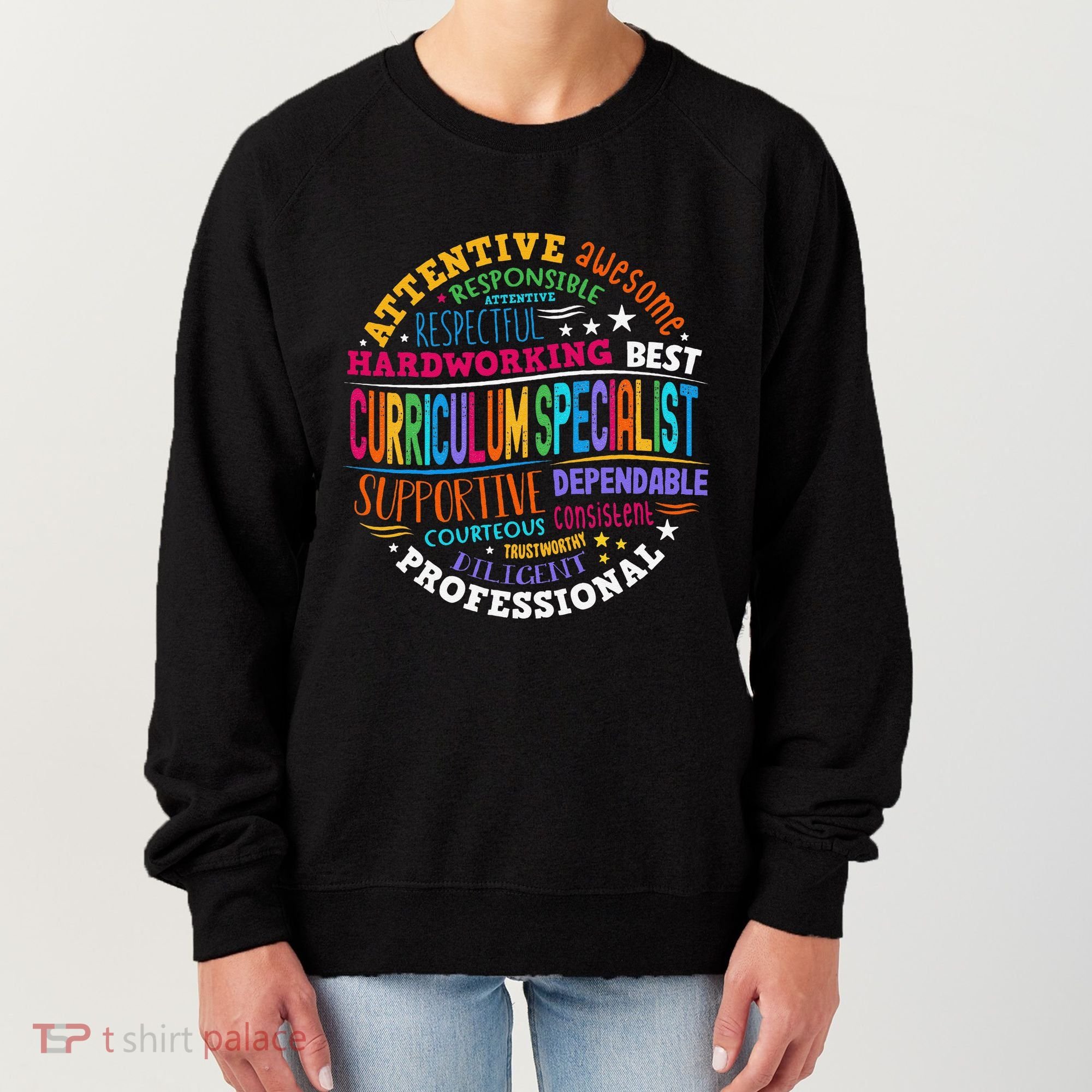 Groovy Curriculum Specialist Appreciation Back To School Women's Sweatshirt