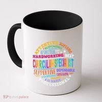 Groovy Curriculum Specialist Appreciation Back To School Coffee Mug thumb 0