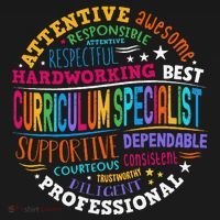 Groovy Curriculum Specialist Appreciation Back To School Women's Hoodie thumb 2