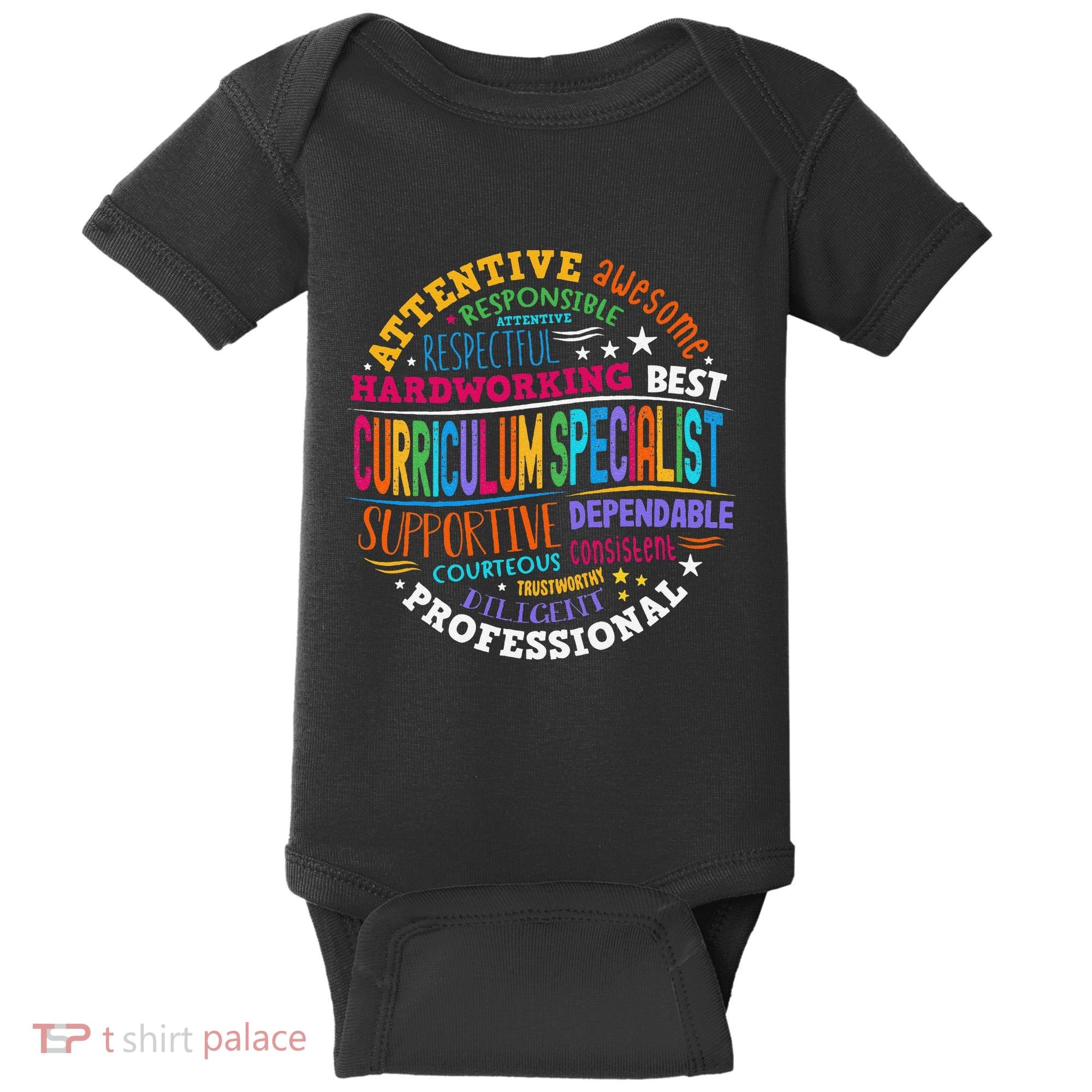 Groovy Curriculum Specialist Appreciation Back To School Baby Bodysuit