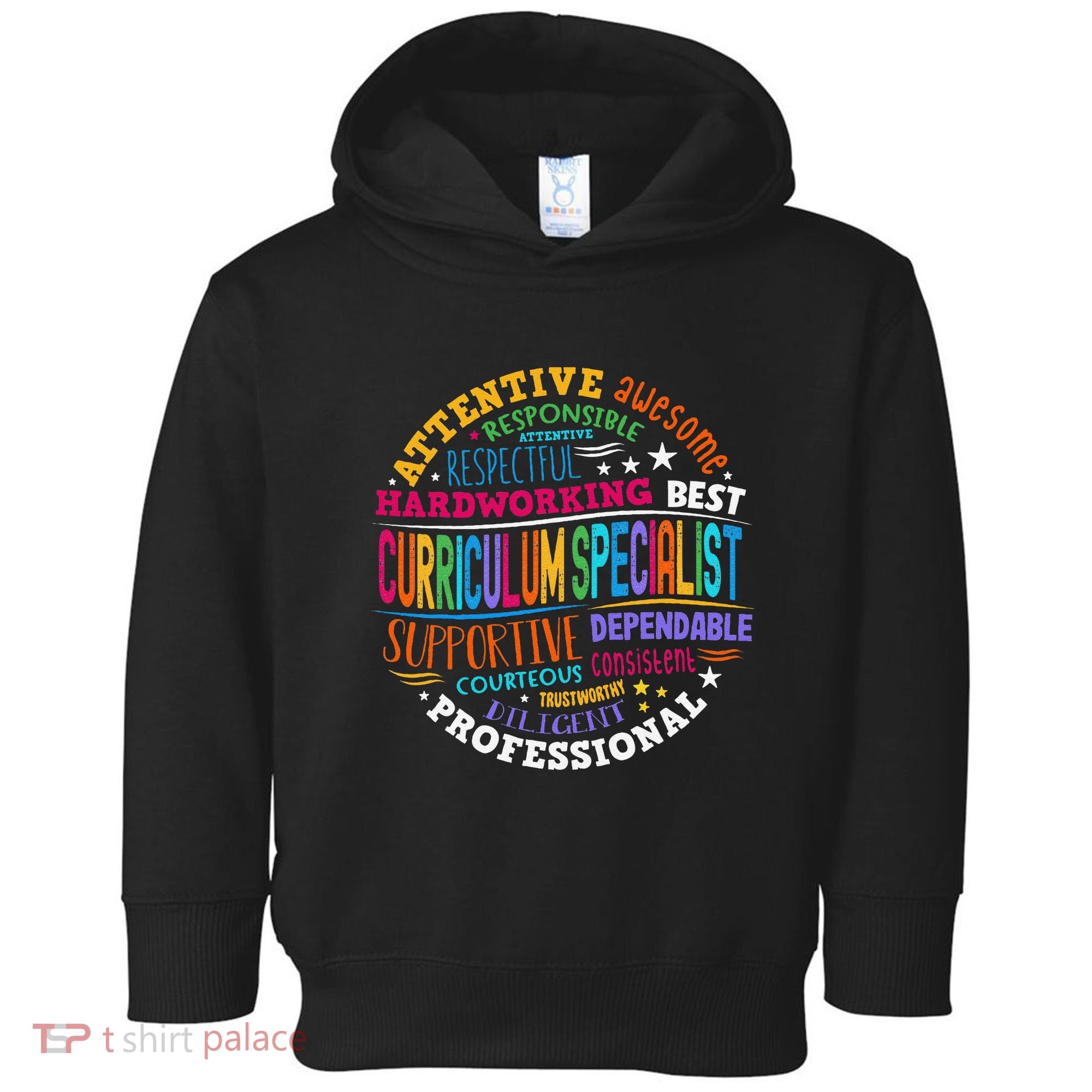 Groovy Curriculum Specialist Appreciation Back To School Toddler Hoodie