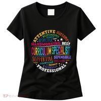 Groovy Curriculum Specialist Appreciation Back To School Women's T-Shirt thumb 0