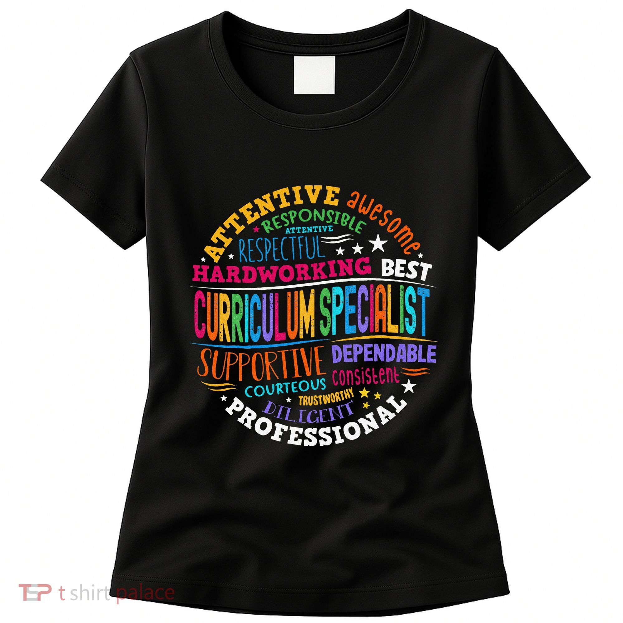 Groovy Curriculum Specialist Appreciation Back To School Women's T-Shirt