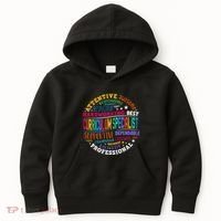 Groovy Curriculum Specialist Appreciation Back To School Kids Hoodie thumb 0