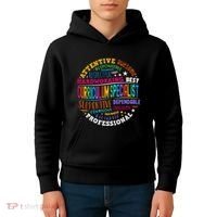 Groovy Curriculum Specialist Appreciation Back To School Kids Hoodie thumb 4