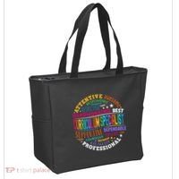 Groovy Curriculum Specialist Appreciation Back To School Tote Bag thumb 2