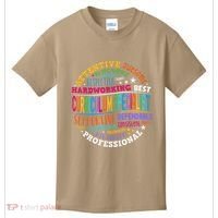 Groovy Curriculum Specialist Appreciation Back To School Kids T-Shirt thumb 0