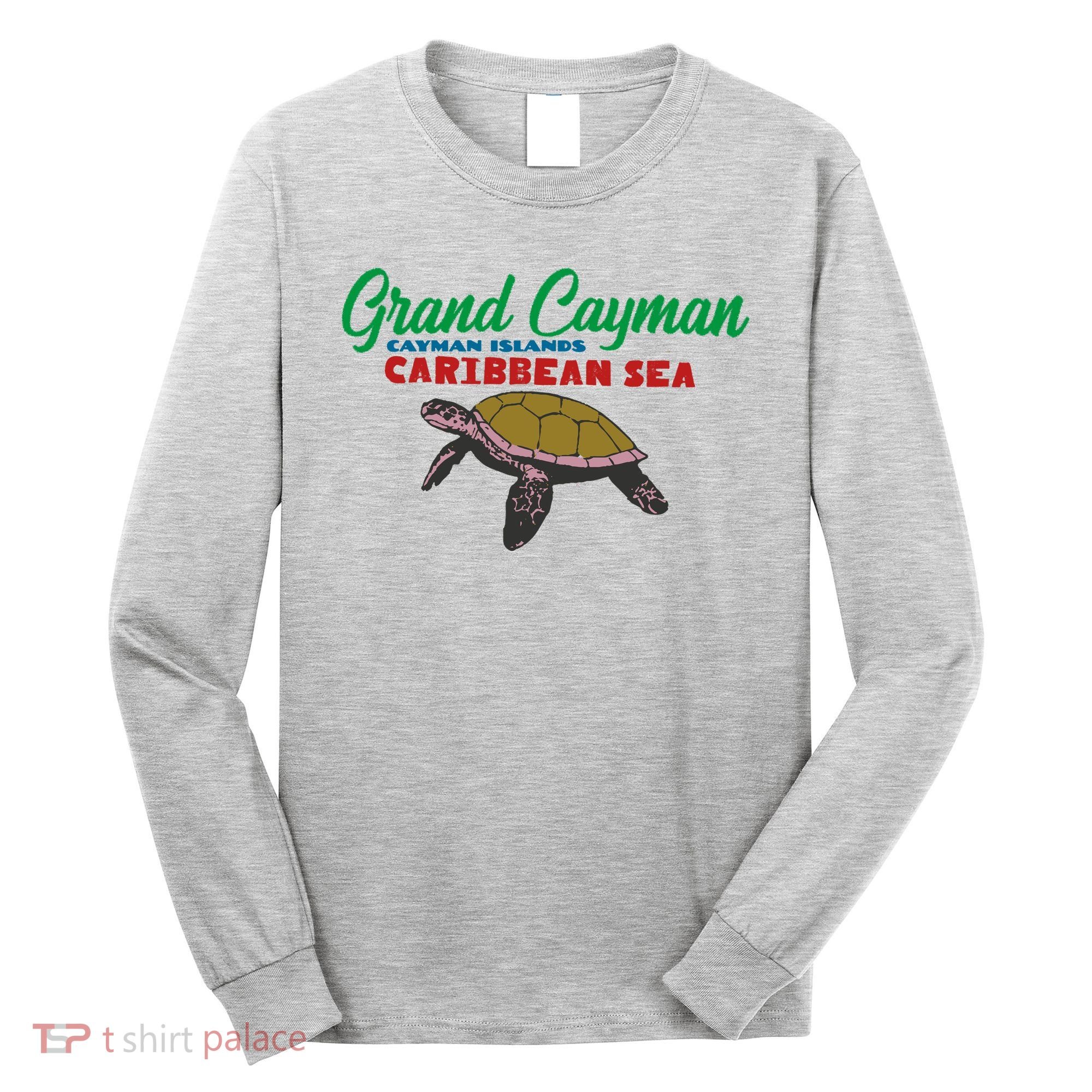 Grand Cayman Sea Turtles Long Sleeve Shirt