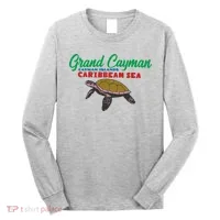 Grand Cayman Sea Turtles Long Sleeve Shirt thumb 0