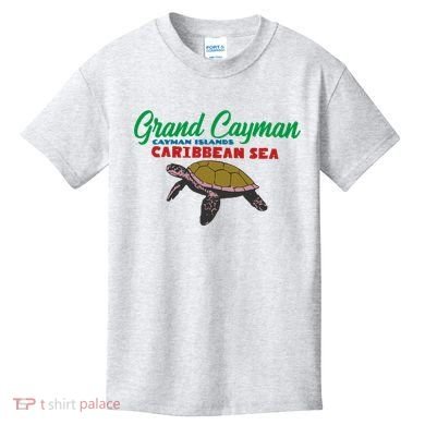 Grand Cayman Sea Turtles Kids T-Shirt