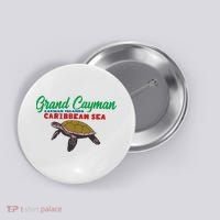 Grand Cayman Sea Turtles Button thumb 0