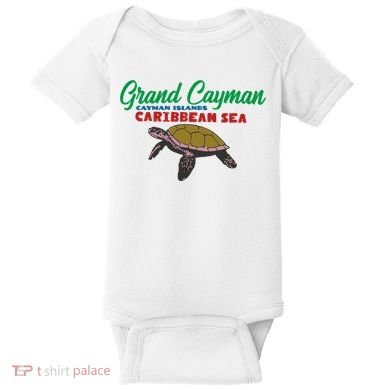 Grand Cayman Sea Turtles Baby Bodysuit