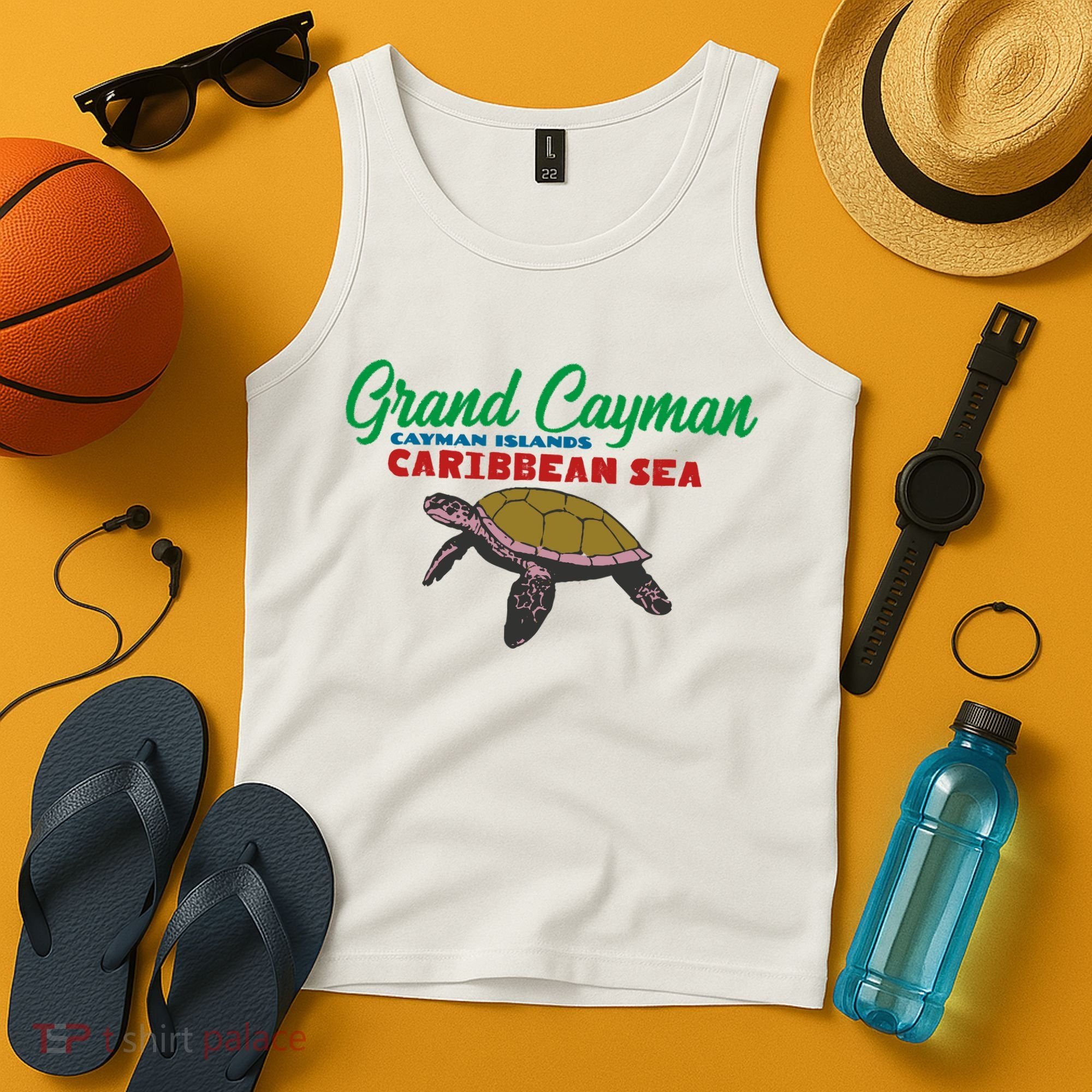 Grand Cayman Sea Turtles Tank Top