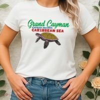 Grand Cayman Sea Turtles Women's T-Shirt thumb 2